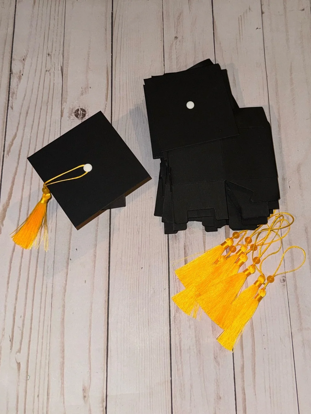 Blue and gold graduation party supplies